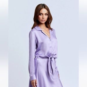 L'agence Annie Blouse in Lavender